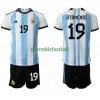 Maillot de Supporter Argentine Nicolas Otamendi 19 Domicile Coupe du Monde 2022 Pour Enfant